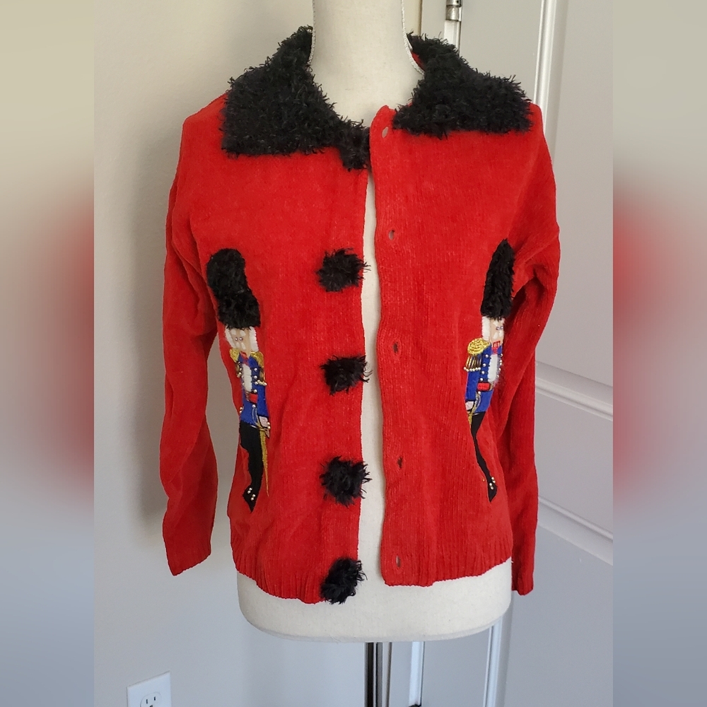 Vintage Nutcracker Belle Pointe Sweater Size M